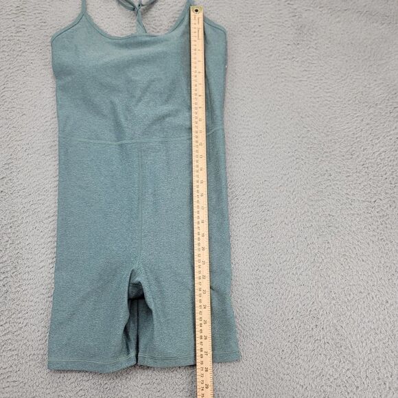 Old Navy Bodysuit Womens Large‎ Green Cloud+ Racerback 6" Inseam Gym Workout - Picture 11 of 13